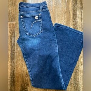 Joes Jeans Dark Wash Flare Waist 16 Rise 9 Inseam 31